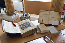 Manuscrits exposés