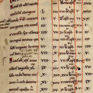 Annales du Mont Saint-Michel. Bib. mun. d'Avranches, ms. 211