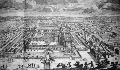 Abbaye de Saint-Amand (estampe de la Bibliothèque municipale de Valenciennes) Abbaye de Saint-Amand (estampe de la Bibliothèque municipale de Valenciennes)