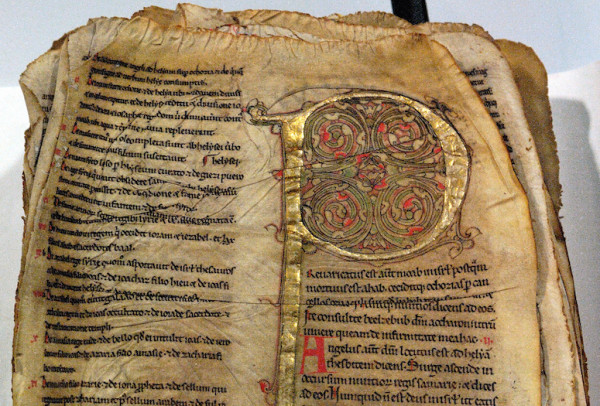 Manuscrit sinistré - Médiathèque de l'Apostrophe, Chartres