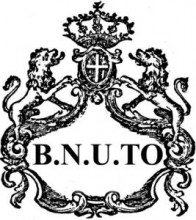logo Biblioteca Nazionale Universitaria di Torino