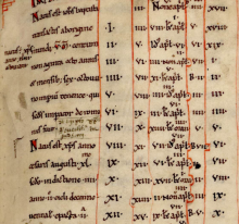 Annales du Mont Saint-Michel. Bib. mun. d'Avranches, ms. 211