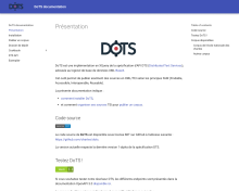 copie d'écran dots