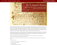 copie d'écran iter liturgicum
