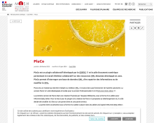 copie d'écran pluco