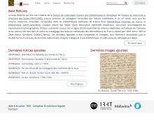 copie d'écran reliures
